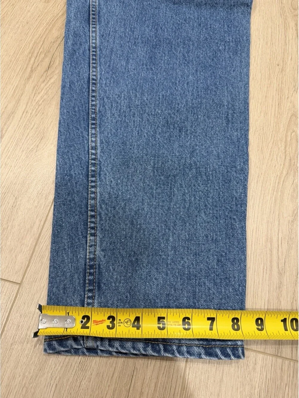 NWOT Vintage 90s Levis 560 Jeans 36x31 Loose Fit Tapered Leg Blue USA Made 1997